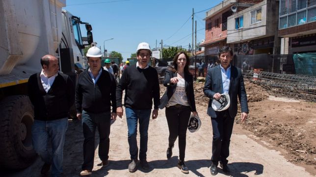 vidal no descuida el conurbano y muestra el avance en infraestructura