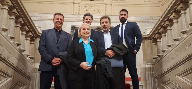 Diputados del PRO, tras la reunión con Javier Milei.