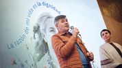 Daniel&nbsp; Passerini reivindicó la figura de Eva Perón en un acto político