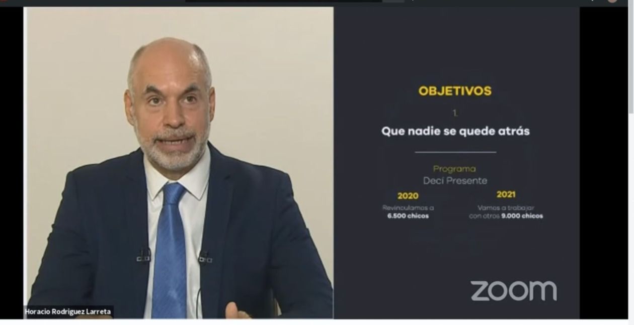 Larreta, apertura de sesiones 2021