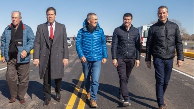 schiaretti construye su propio kilometro cero en marcos juarez