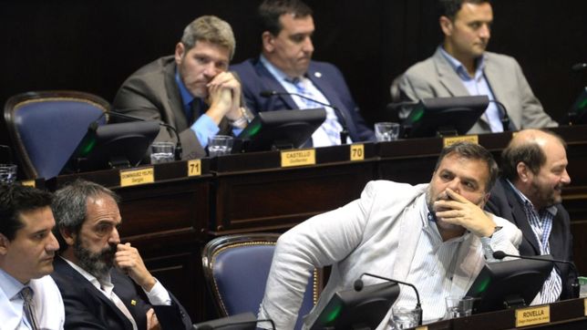 el reclamo por las paso exploto en el bloque de diputados de vidal