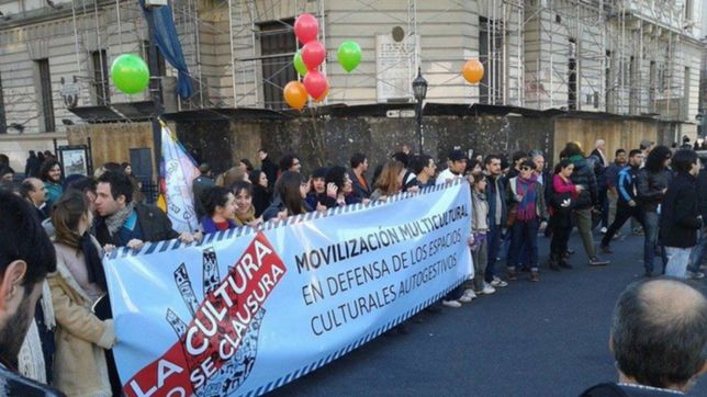 el fpv presiona para que larreta aplique la ley de centros culturales