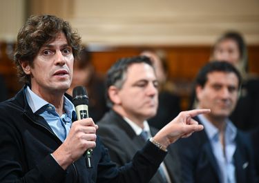 Martín Lousteau, senador y presidente de la UCR. 