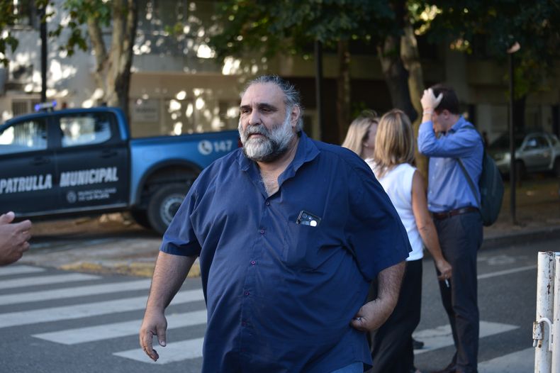 Roberto Baradel, rumbo a la Asamblea Legislativa que encabezó Axel Kicillof.