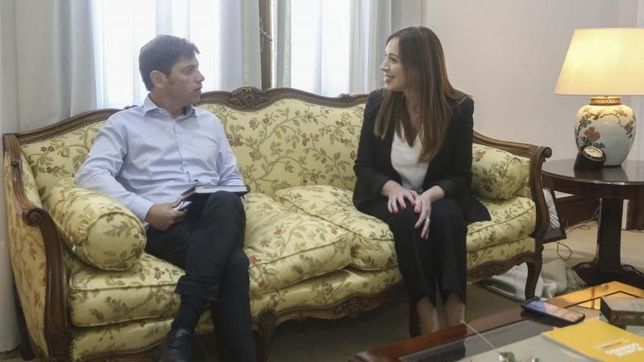el chat entre vidal y kicillof, en medio de la pandemia