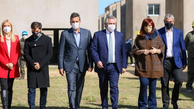 que no se note tanto: af, cfk, massa y kicillof, todos juntos en un acto