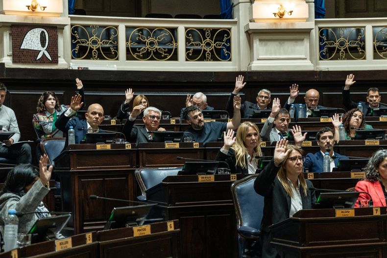 El bloque del peronismo en Diputados. El bloque del peronismo en Diputados.