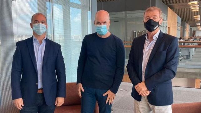 larreta y bullrich juegan en la interna de rio negro y bancan a tortoriello