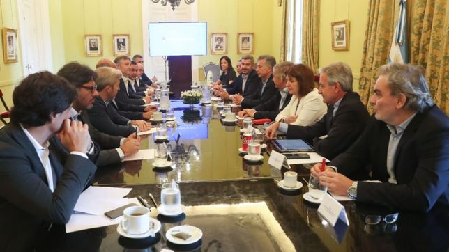 el gobierno dice que no hay dialogo con fernandez por la transicion