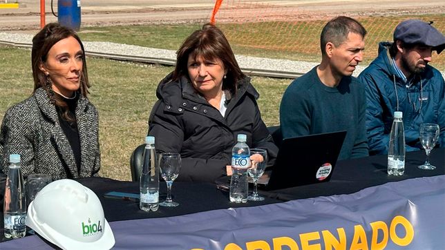 Patricia Bullrich en Río Cuarto, Córdoba.