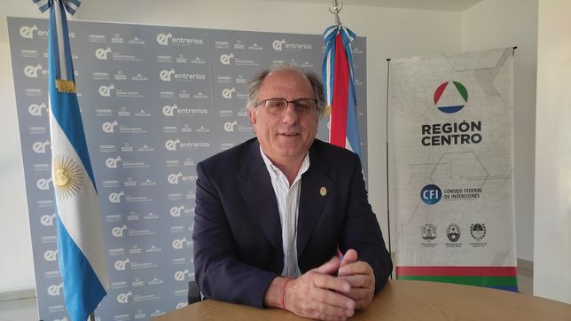 Jorge Chemes, presidente de la Región Centro Entre Ríos, provincia que gobierna Rogelio Frigerio.