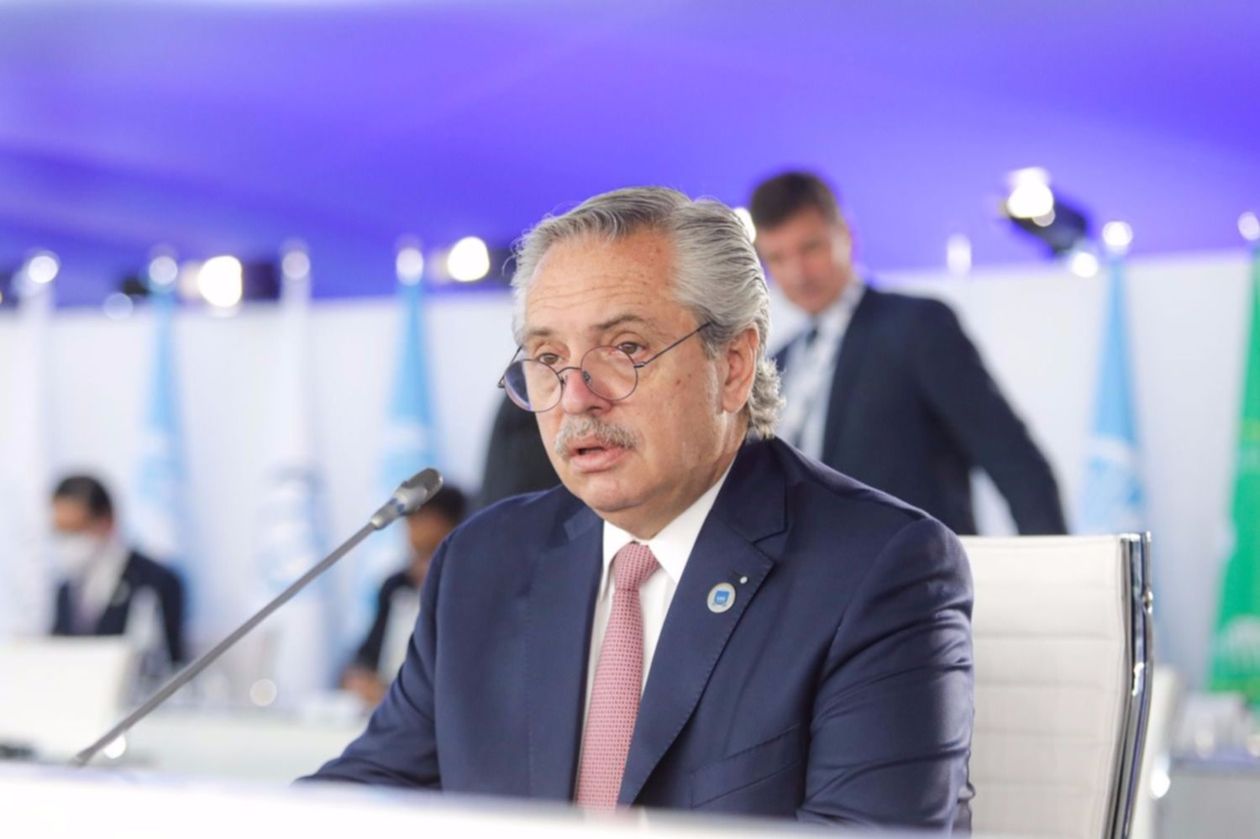 Alberto Fernández en el G20