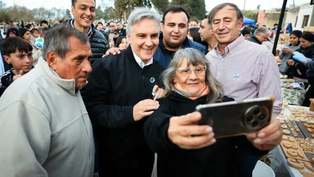 Martín Llaryora empezó la campaña por su reelección