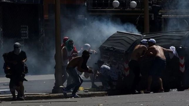 represion en el congreso: seis detenidos pasan ano nuevo en una carcel federal