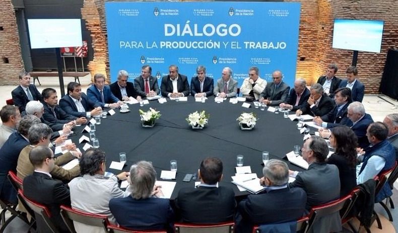 Mesa de Diálogo Producción y Trabajo CGT Gobierno