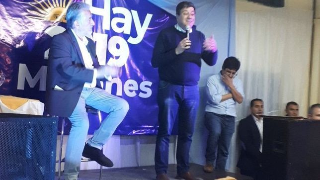 san martin: frenan un acto de rodriguez saa por el escandalo en san miguel