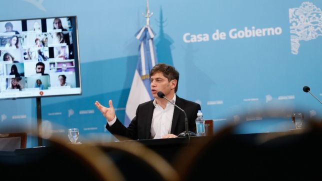 vuelta al aula: kicillof rompio el hermetismo con un paquete de anuncios