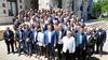 massa monto una foto de unidad y les pidio a los intendentes ir en busca del voto radical