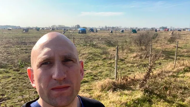 Guido Giana, el hombre de Santiago Caputo, en 2020.