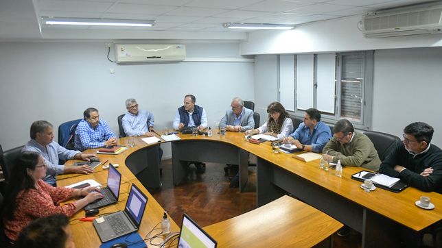 Comisión de Presupuesto y Hacienda del Senado de Entre Ríos en el momento de dictaminar en favor del RIGI y el RINI.