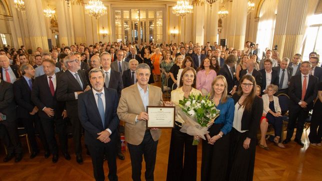 La Legislatura porteña distinguió a la jueza Marcela De Langhe como Personalidad Destacada de la Justicia.