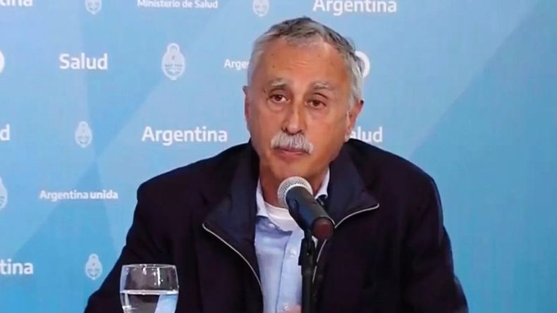 Mario Lugones, ministro de Salud.&nbsp;