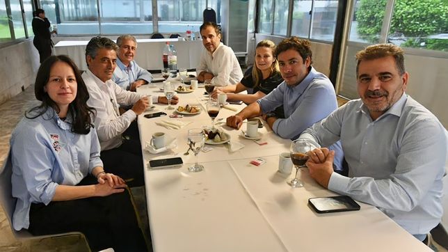 La mesa del PRO bonaerense.