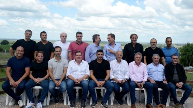 guerra de mesas: el pro bonaerense mostro unidad ante la interna nacional