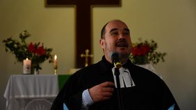 El pastor luterano Leonardo Schindler, Team Massa.