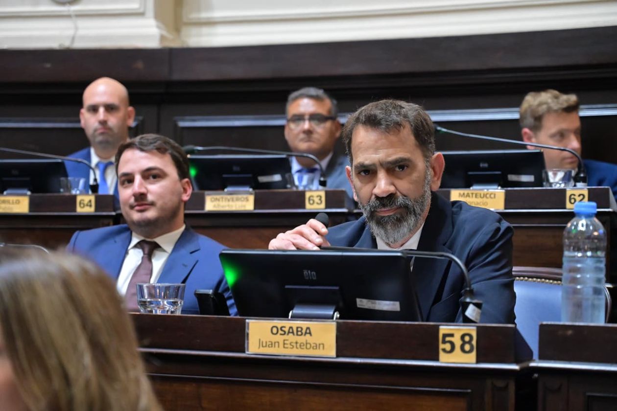 Agustín Romo y Juan Osaba, de La Libertad Avanza.