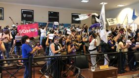Tigre: militantes del Evita coparon el Concejo Deliberante en reclamo de una banca