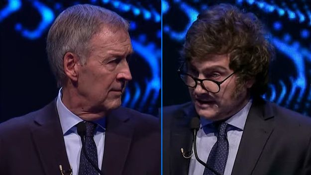 Juan Schiaretti y Javier Milei se vieron hace un año en los debates. No volvieron a cruzarse.