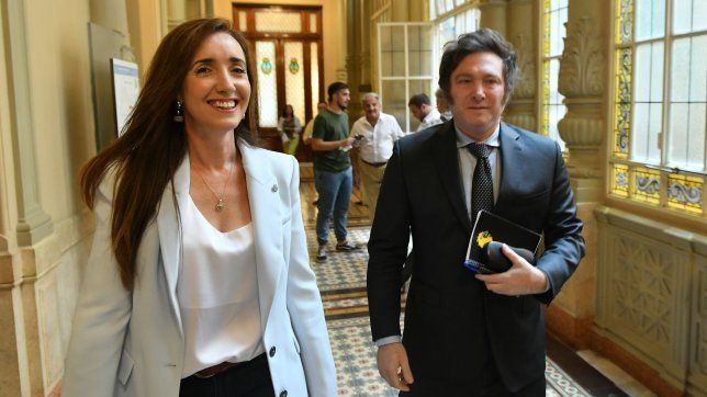 Victoria Villarruel y Javier Milei