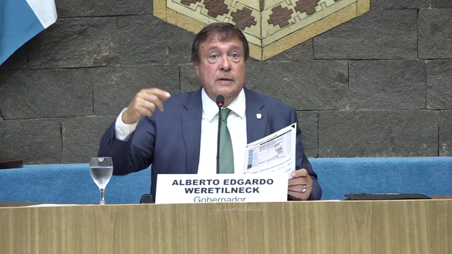 Alberto Weretilneck dejó inaugurado el 55º período de sesiones ordinarias de Río Negro.