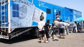 Llega a Bahía Blanca el móvil de documentación