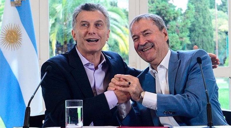 Mauricio Macri y Juan Schiaretti. 
