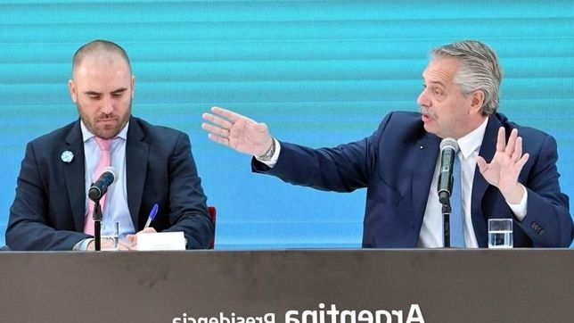 tras la salida de feletti, el presidente mostro al gabinete economico