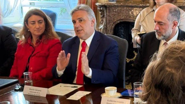 Martín Llaryora viajó a Londres para abrir vías de financiamiento y atraer inversiones