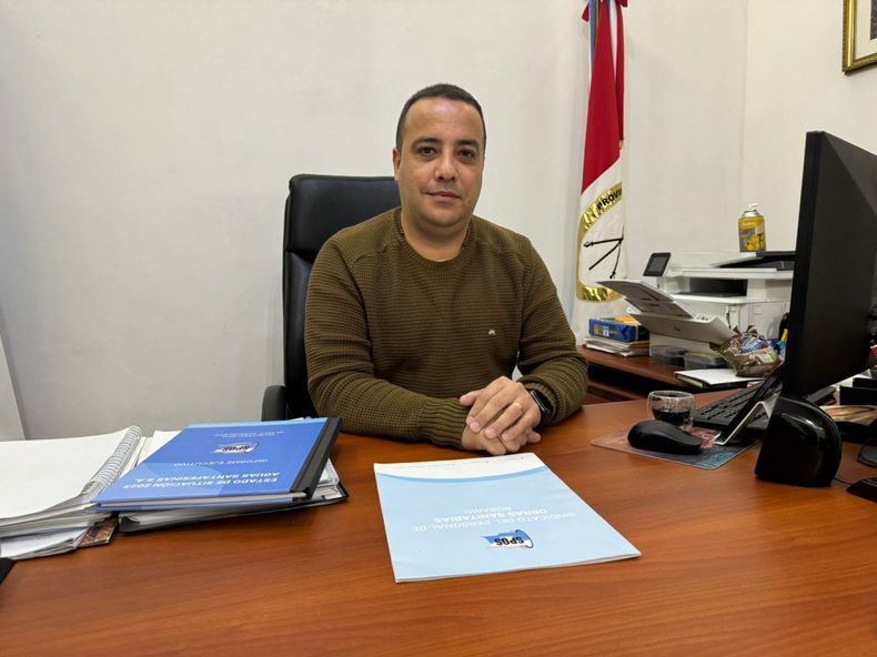 Silvio Barrionuevo está a cargo del sindicato de Obras Sanitarias, apuntado por el gobierno de Maximiliano Pullaro.&nbsp;