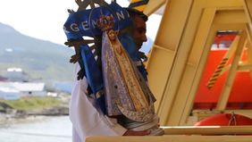La imagen de la Virgen de Malvinas acompañó a los soldados en la guerra de Malvinas