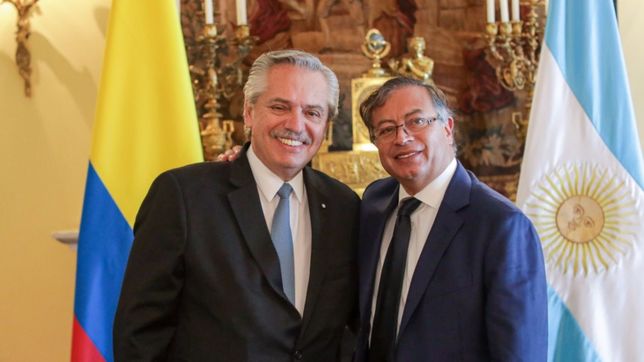 fernandez se reunio con petro y pidio por la integracion regional