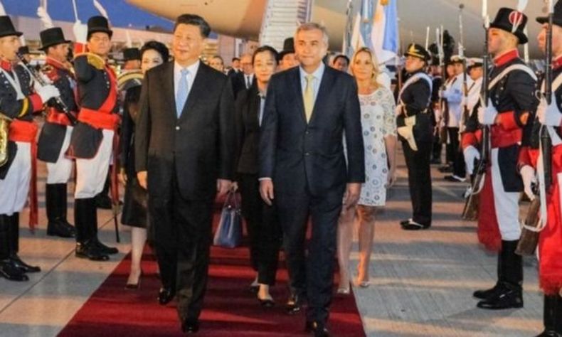 Gerardo Morales y Xi Jinping