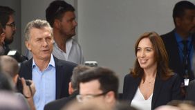 Macri y Vidal siguen la campaña en tándem en distritos propios