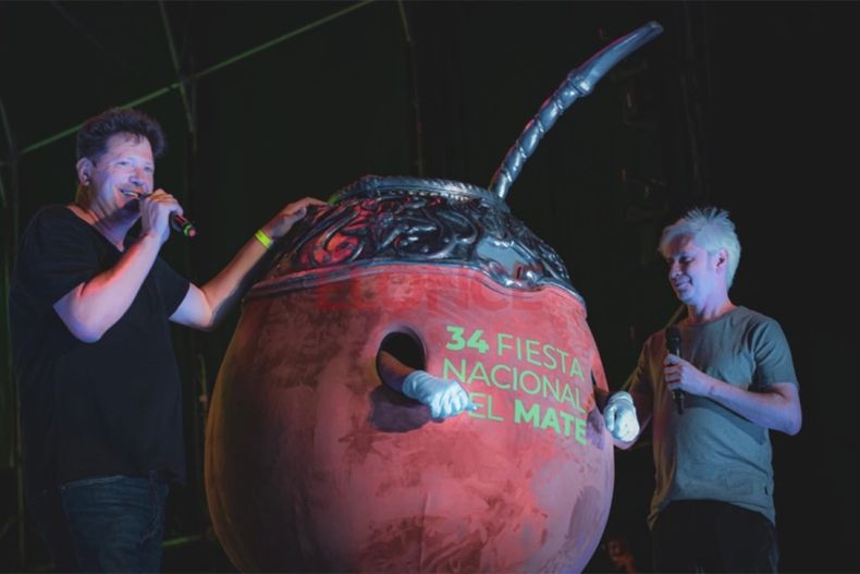 Don Mate, la mascota de la Fiesta Nacional del Mate.