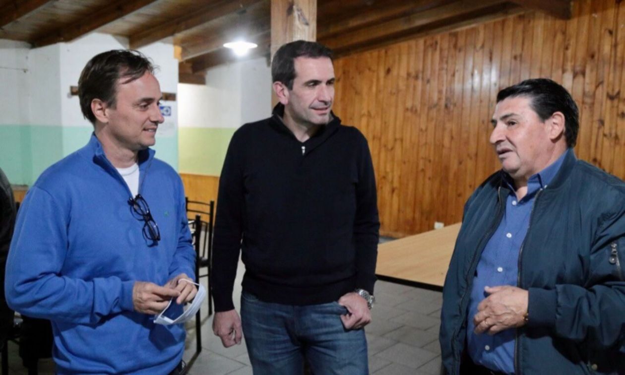 Juan Peláez y Pablo Cervi, figuras estelares de la UCR en Neuquén y de diversa relación con Rolando Figueroa.