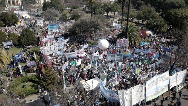 marcha multisectorial contra el ajuste: unidad, criticas a vidal y paro nacional