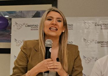 Nadia Márquez, candidata a senadora por Neuquén.&nbsp;