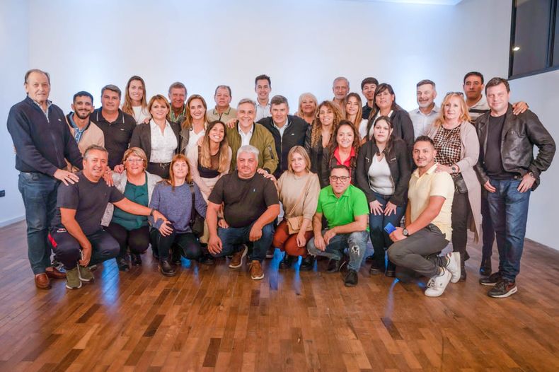 La foto del cordobesismo luego de la oficialización de las listas en la Capital.&nbsp;