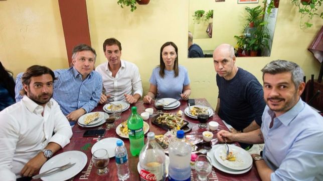 vidal, pena y larreta recorrieron la villa 31